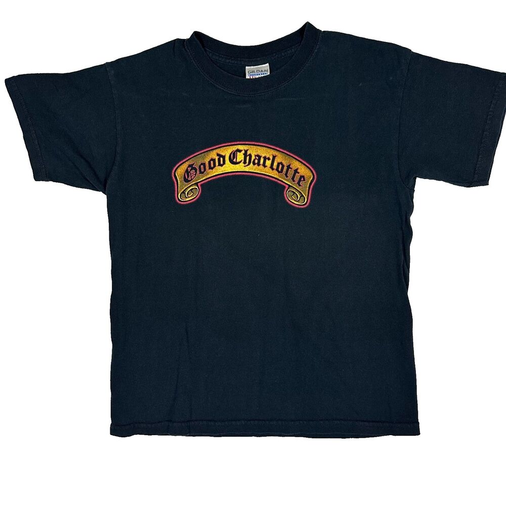 2004 Good Charlotte The Chronicles Of Life And Death Concert TShirt Size Youth L